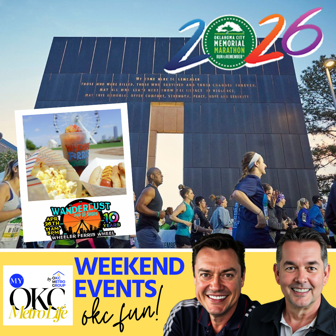 Weekend Events in the OKC Metro: April 24-26, 2026 - My OKC Metro Life